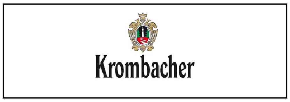 Krombacher logo im Kasten 